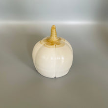 Load image into Gallery viewer, White Pumpkin with Tan Stem

