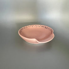Load image into Gallery viewer, Light Pink Spoon Rest with Dots on the Rim
